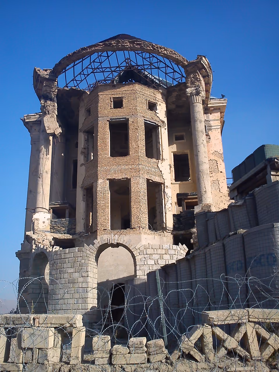 Tajbeg palace in Kabul