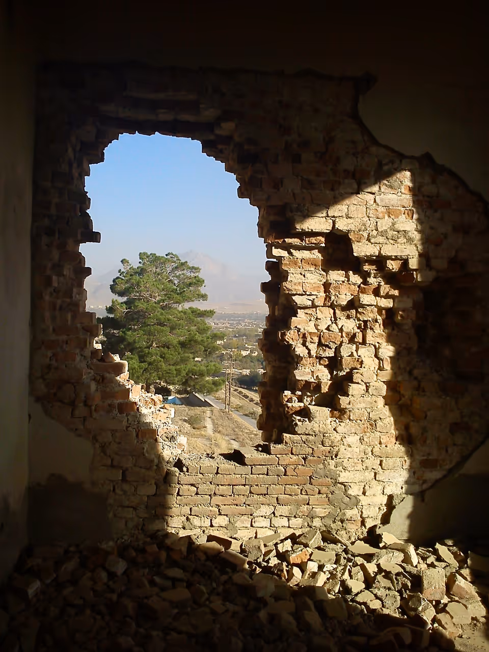 Tajbeg palace in Kabul