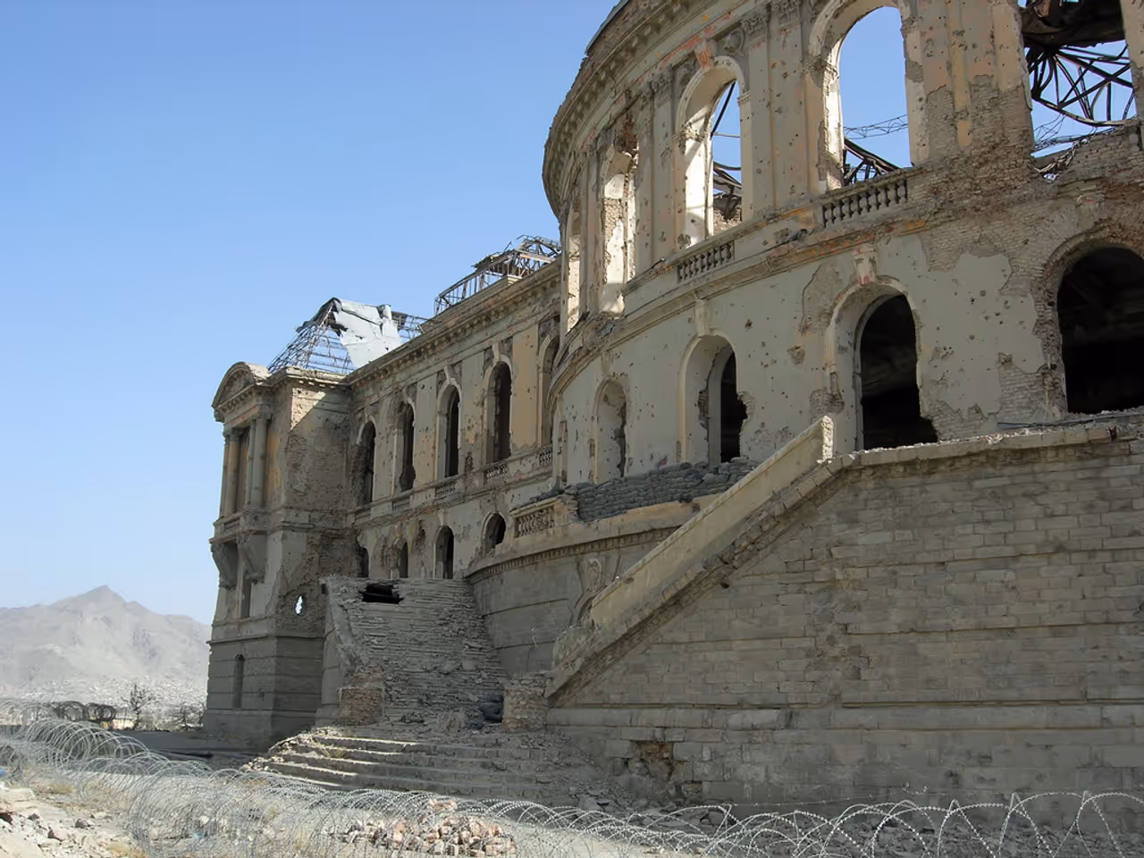 Darul aman palace in Kabul