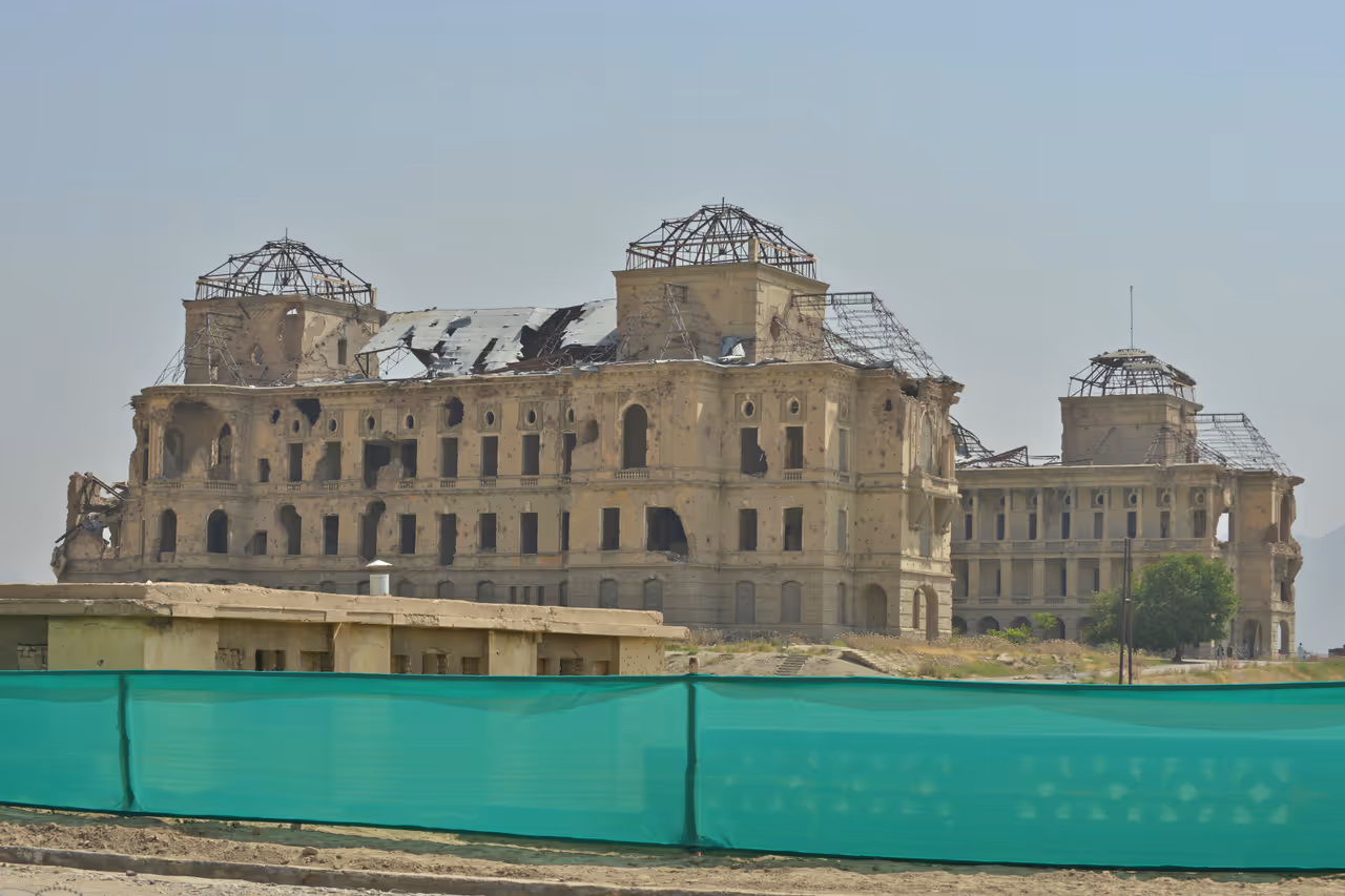 Darul aman palace in Kabul