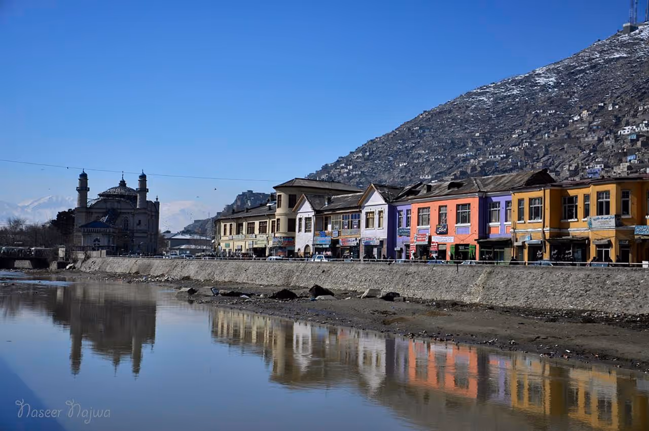 Shah-do shamshira mosque in Kabul