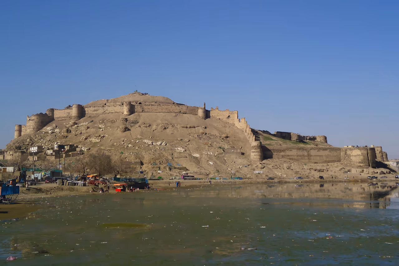 Hashmat khan lake in Kabul