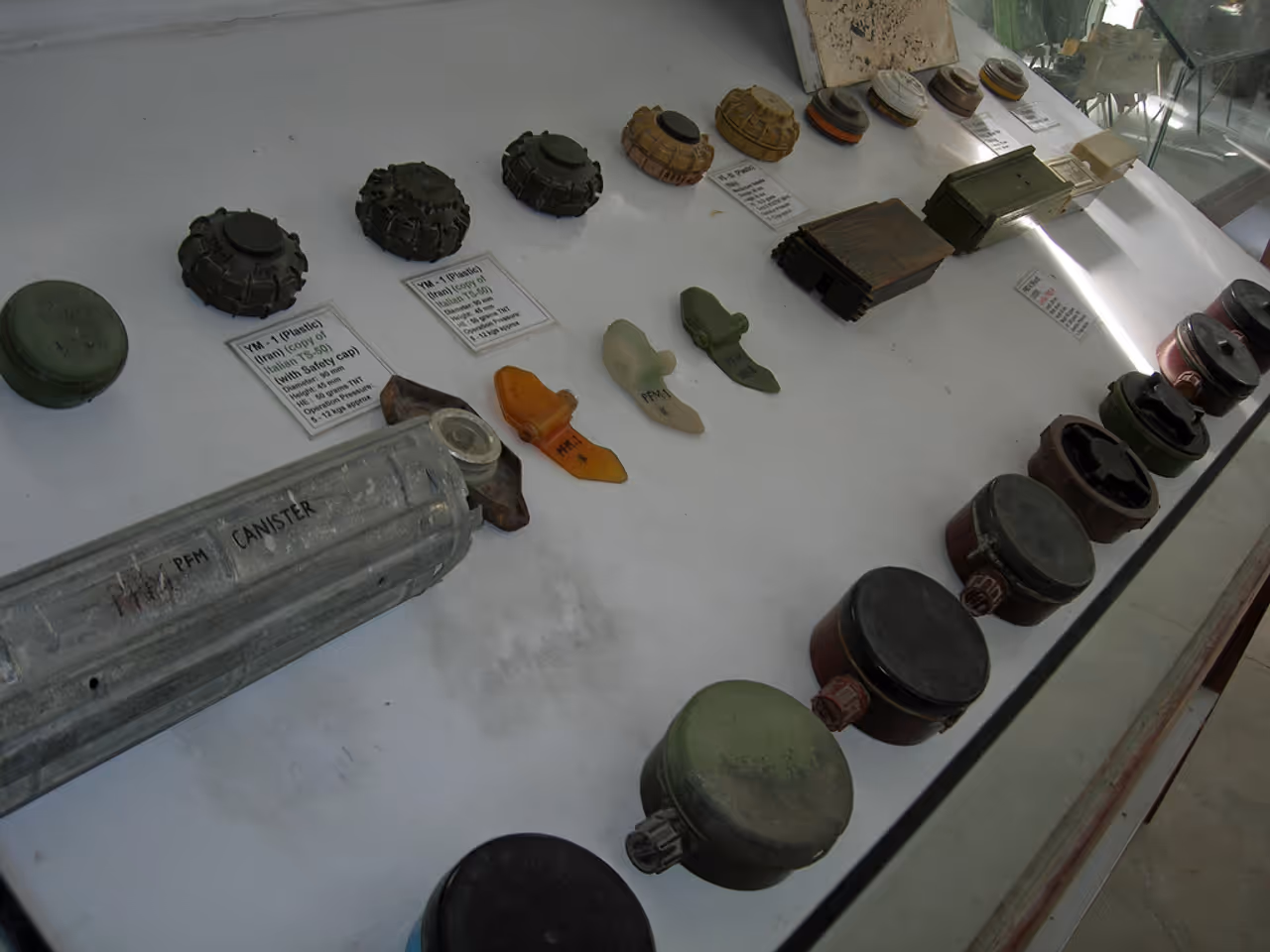 Omar mine museum in Kabul