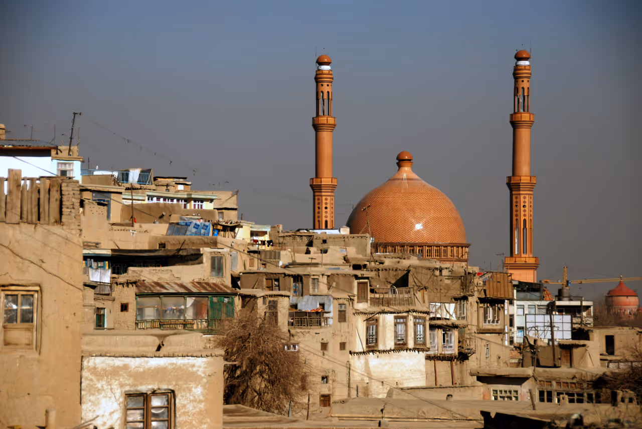 Abdul rahman mosque in Kabul