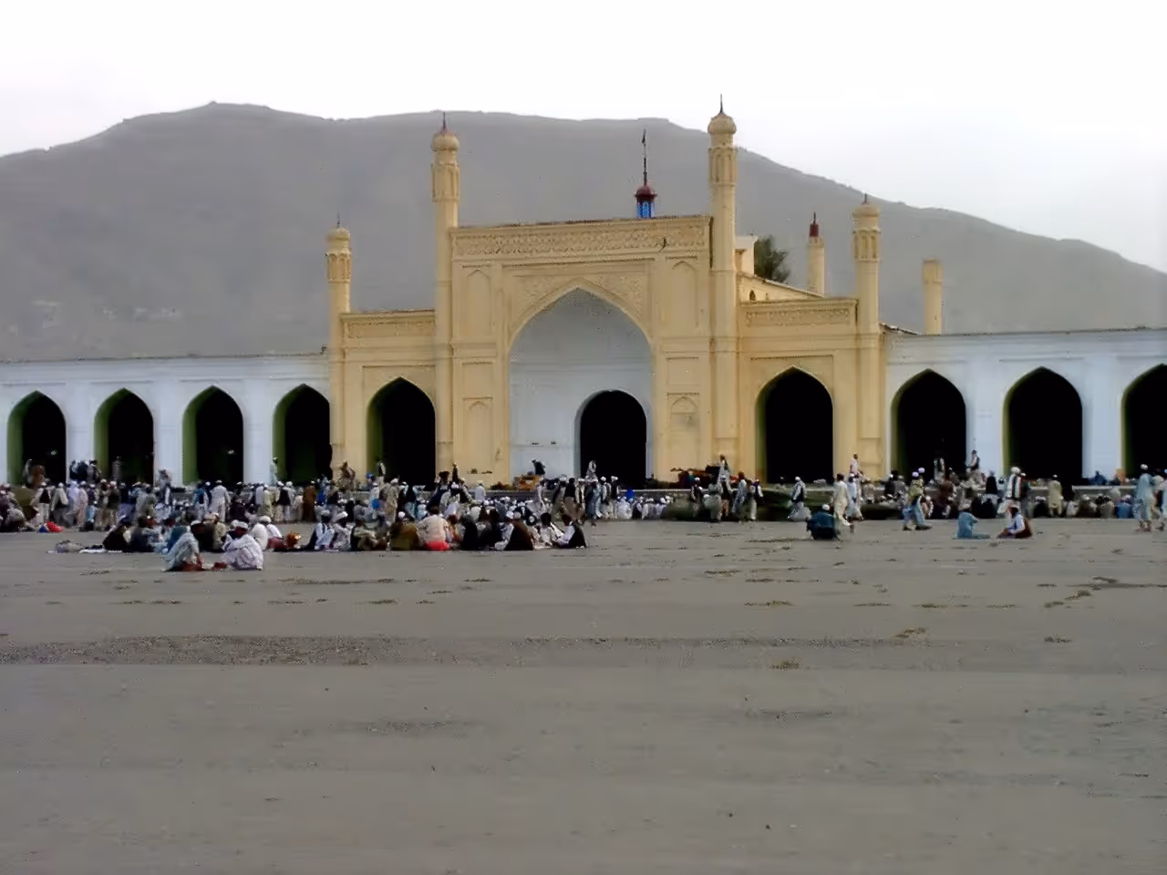 Eidgah mosque in Kabul