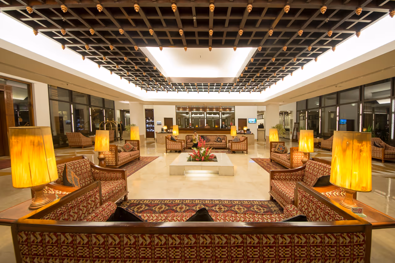 Serena hotel lounge nightlife spot in Kabul