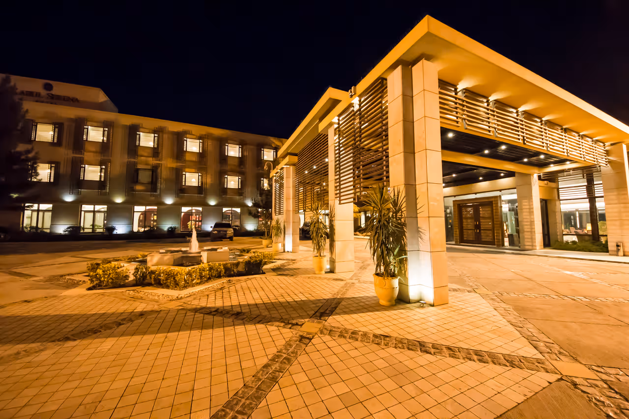 Serena hotel lounge nightlife spot in Kabul