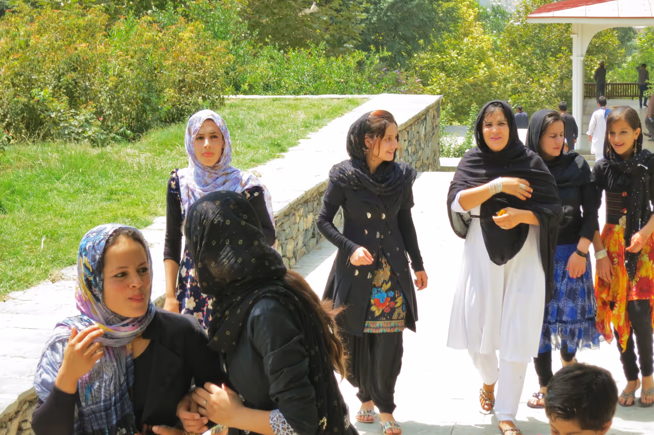 Gardens of babur in Kabul