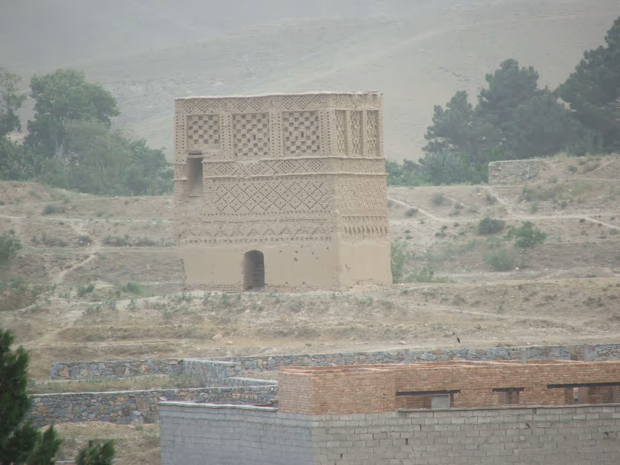 Paghman hill in Kabul