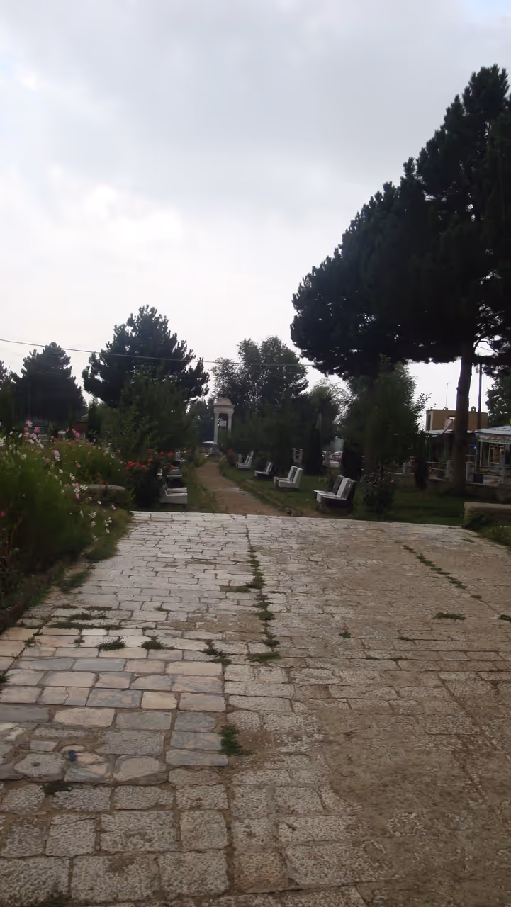 Paghman hill in Kabul