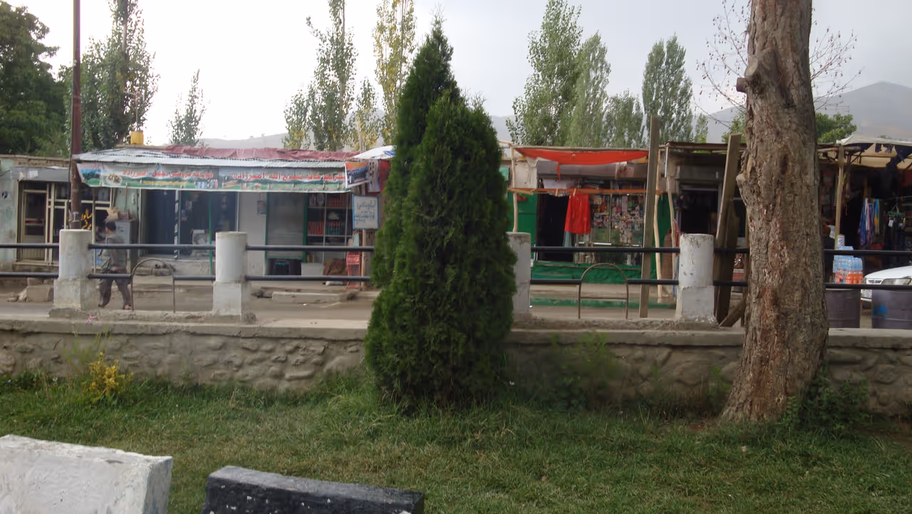Paghman hill in Kabul