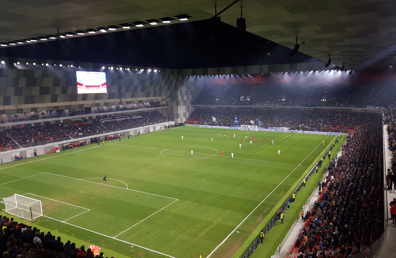 Air albania stadium in Tirana