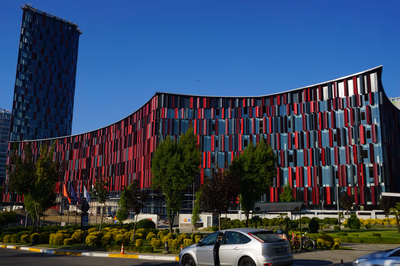 Air albania stadium in Tirana