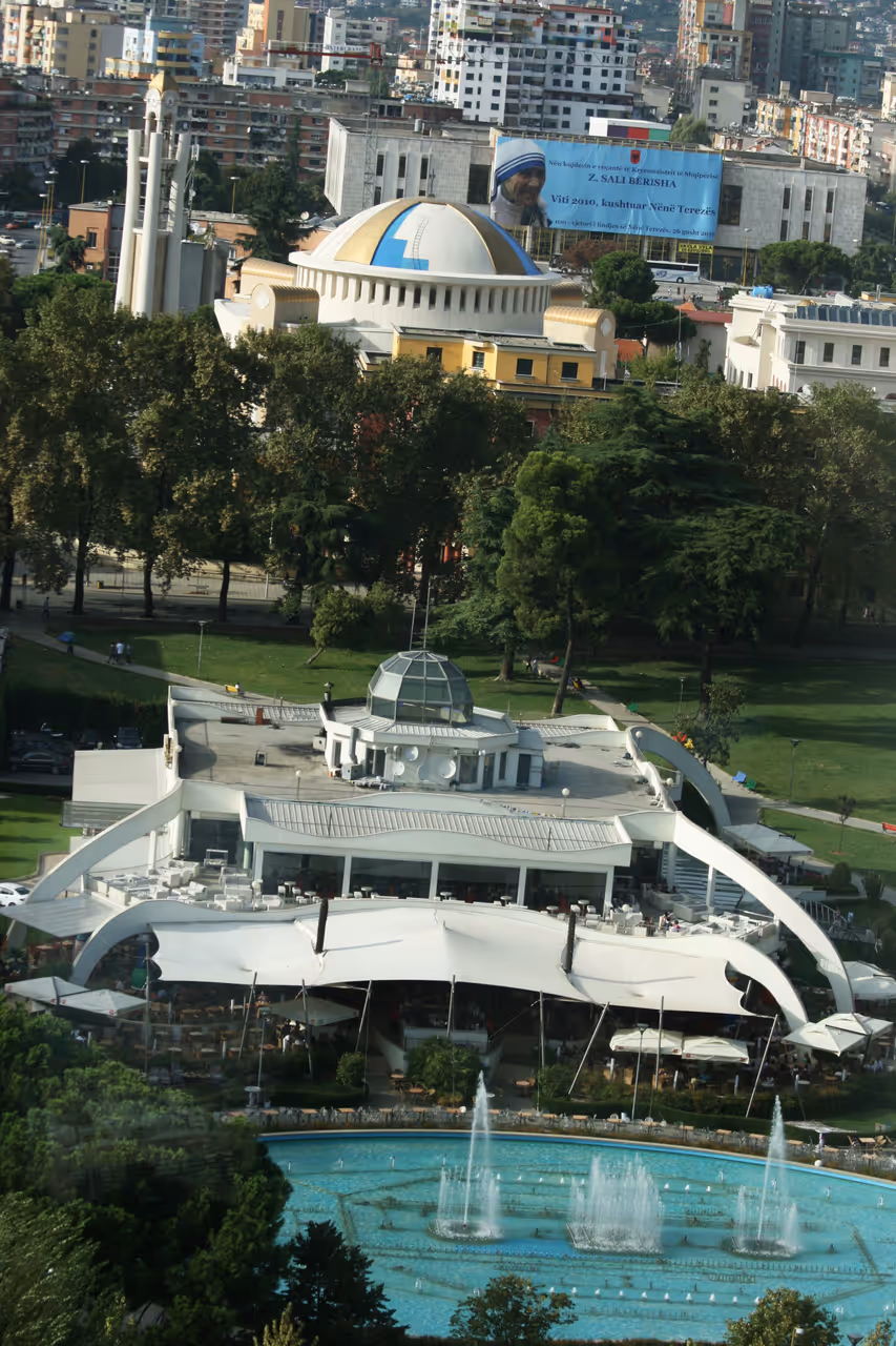 Resurrection of christ cathedral in Tirana