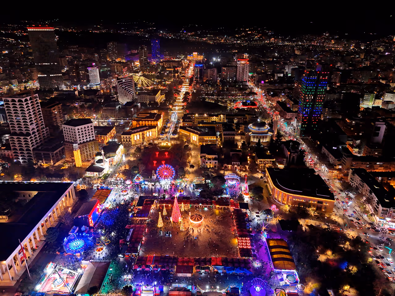 Views of tirana