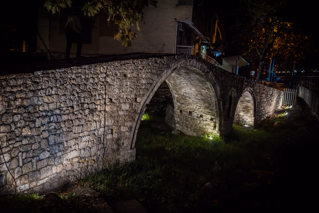 Tanners' bridge in Tirana