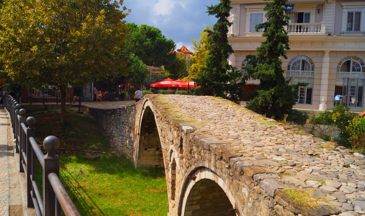 Tanners' bridge in Tirana