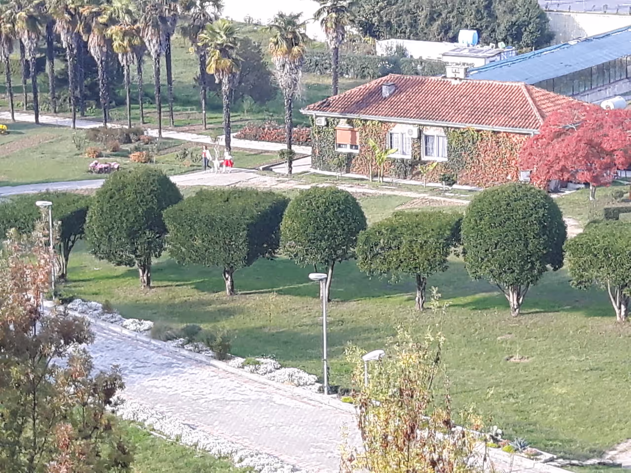 Botanical gardens in Tirana