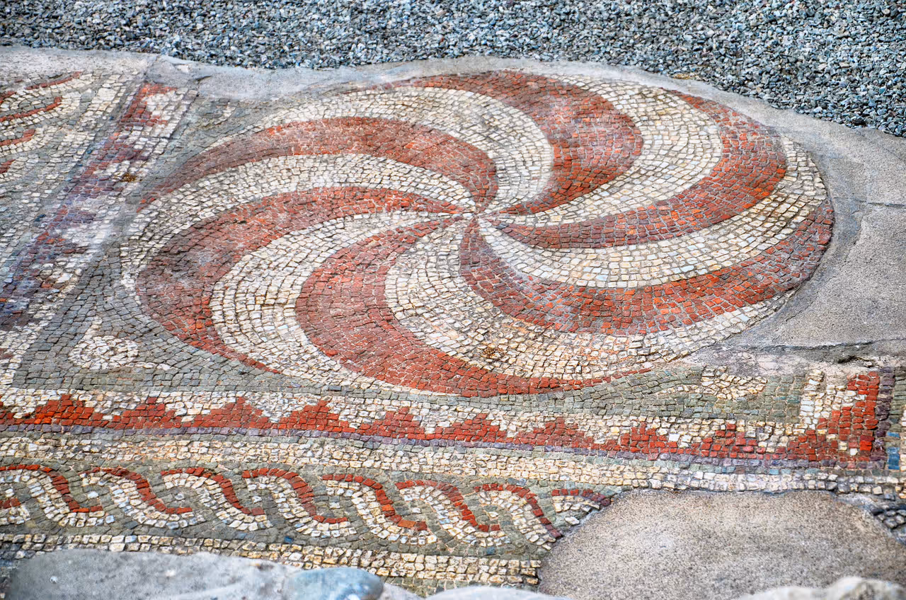 Mosaic in Tirana