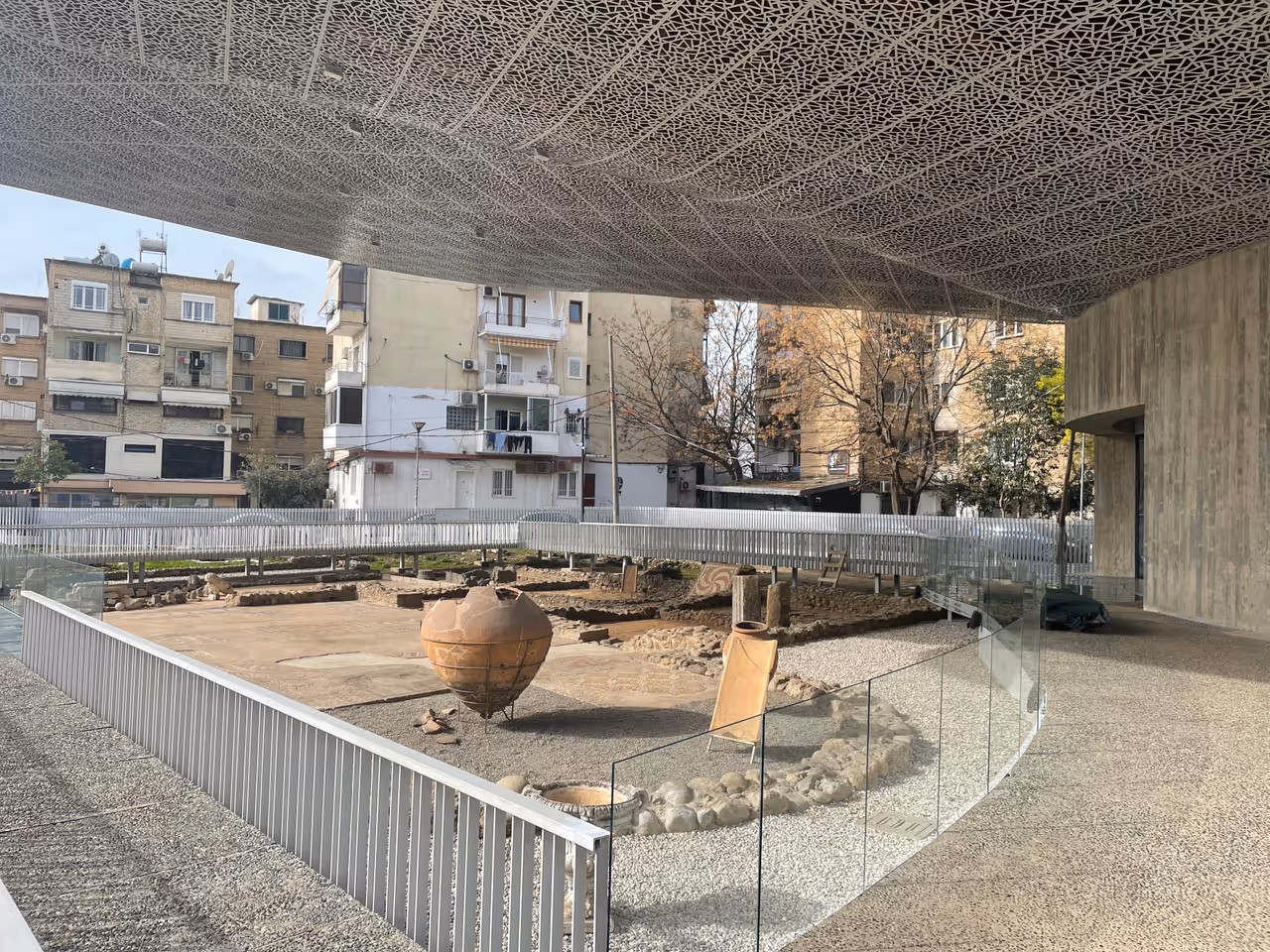 Mosaic in Tirana