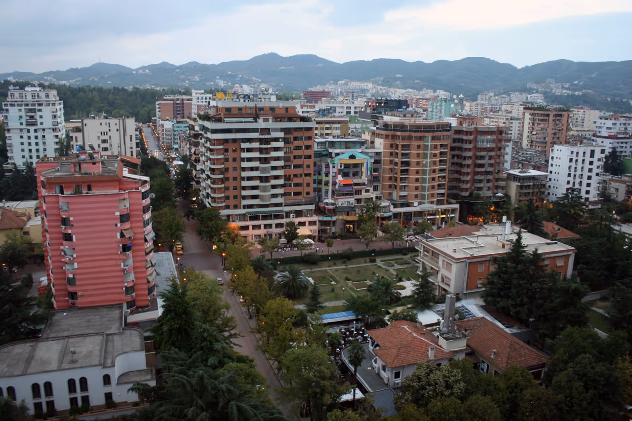 The block nightlife spot in Tirana