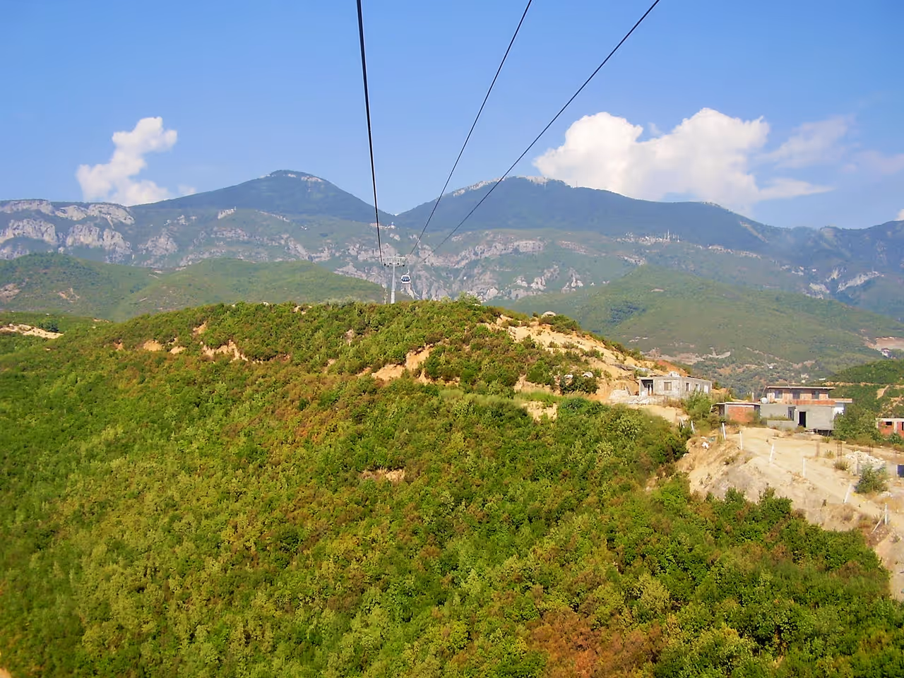 Dajti mountain national park in Tirana