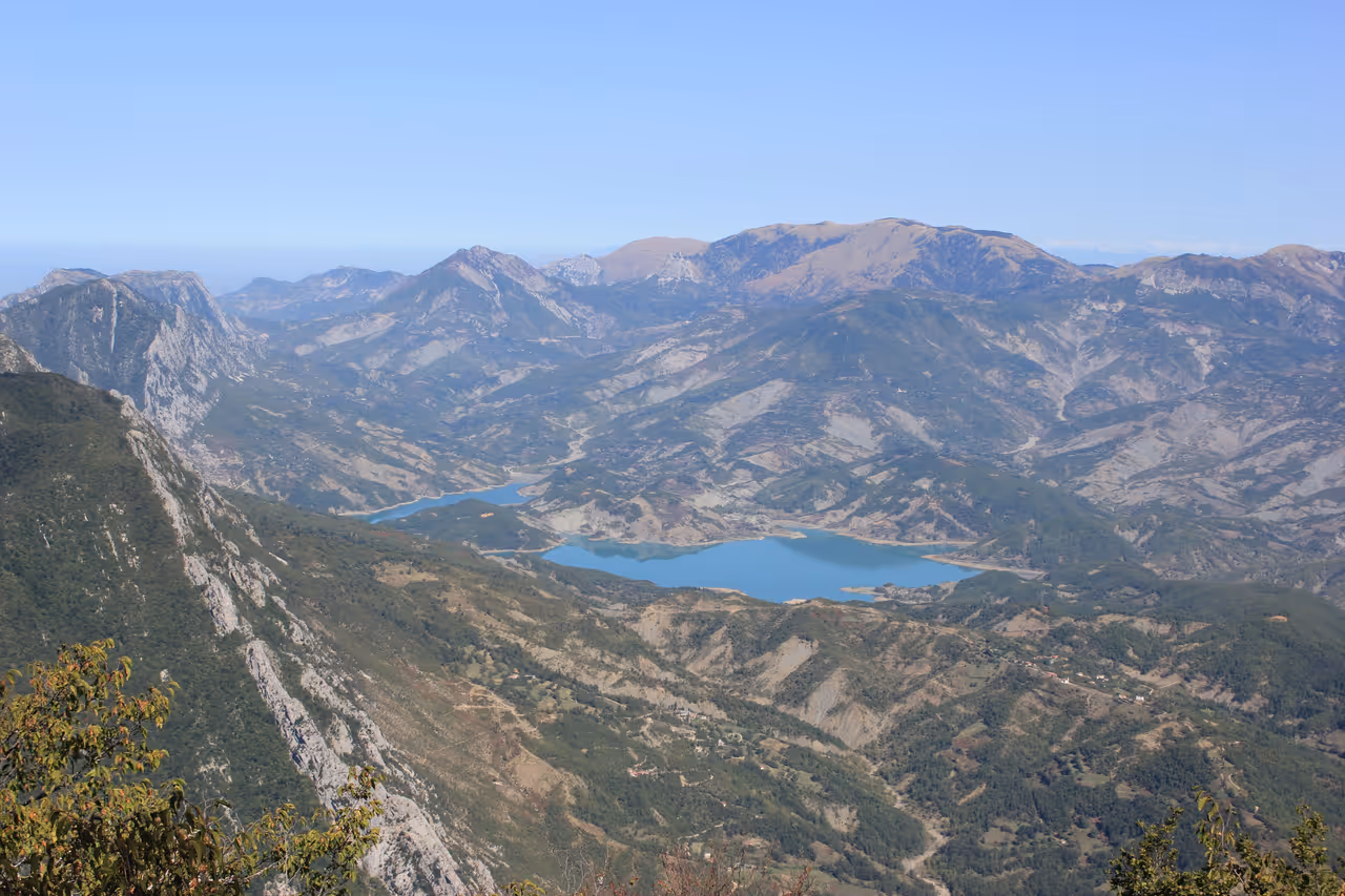 Dajti mountain national park in Tirana