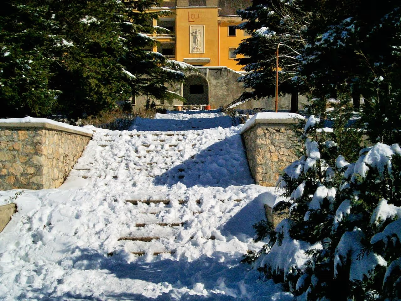 Dajti mountain national park in Tirana