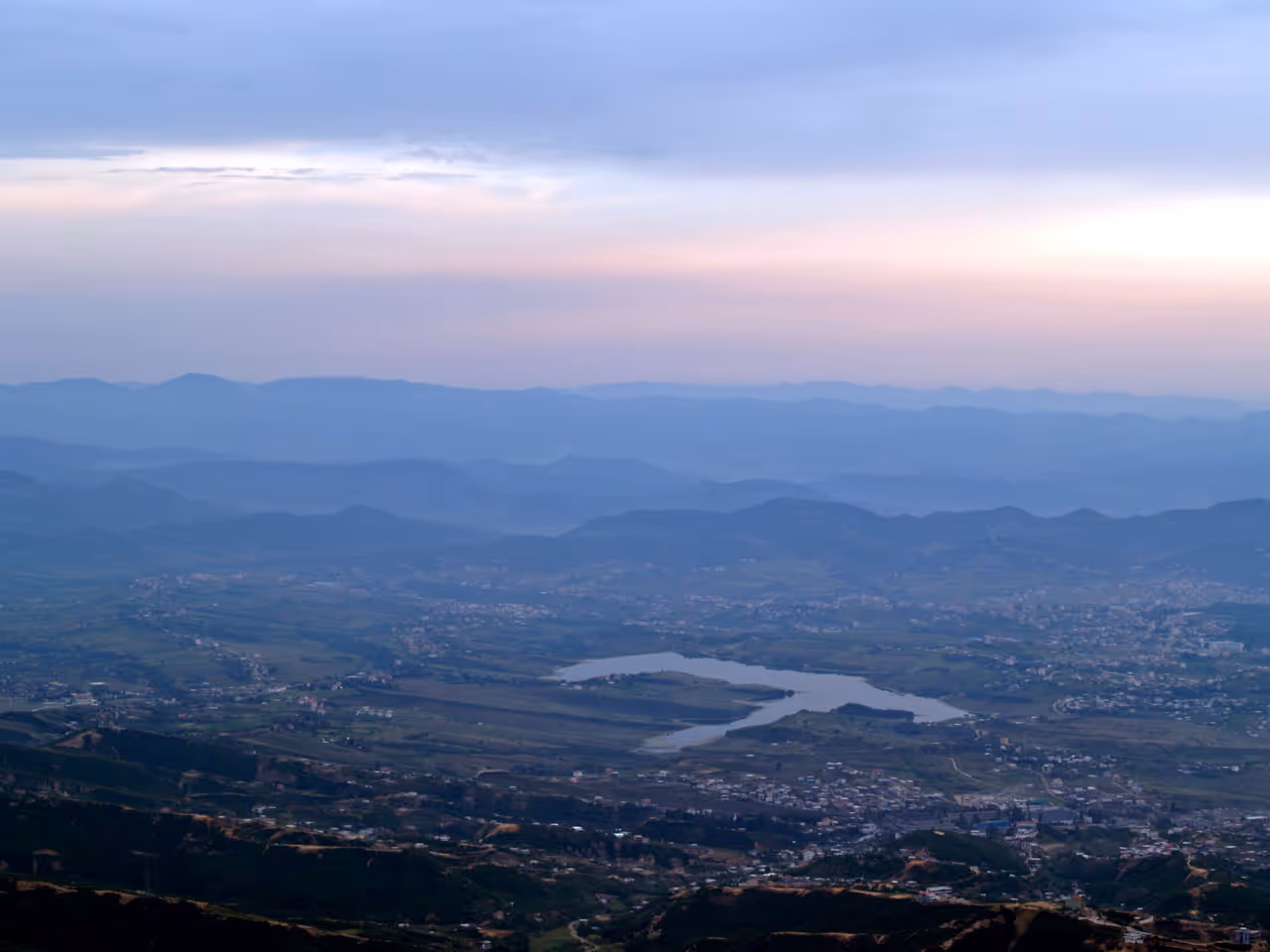 Farka lake in Tirana