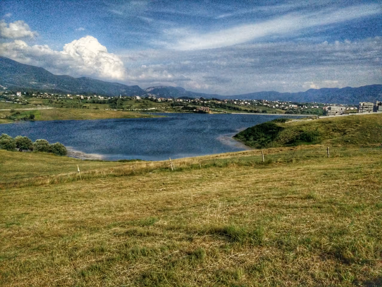 Farka lake in Tirana