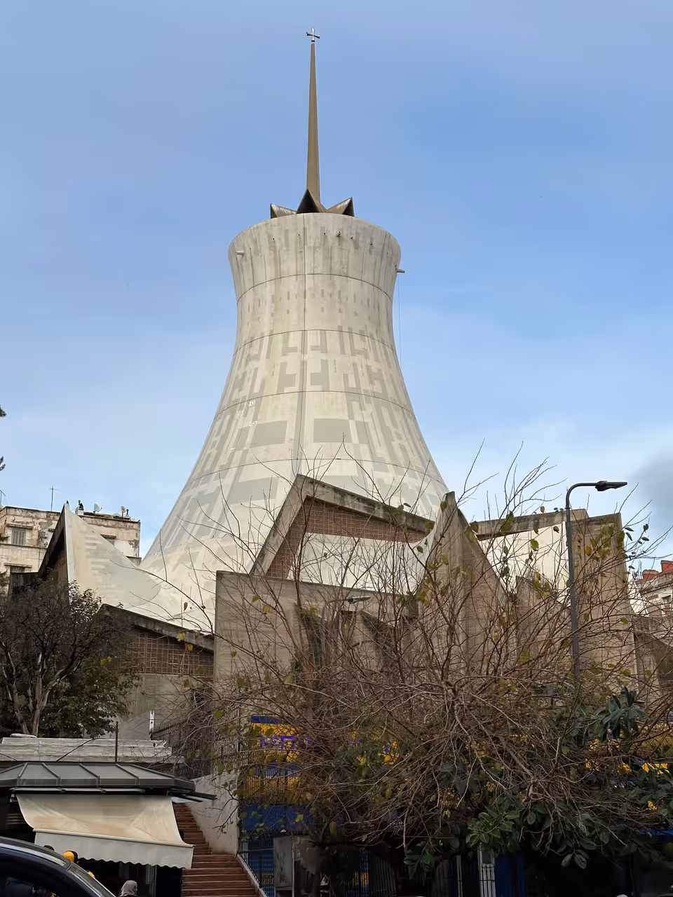 Sacred heart cathedral in Algiers