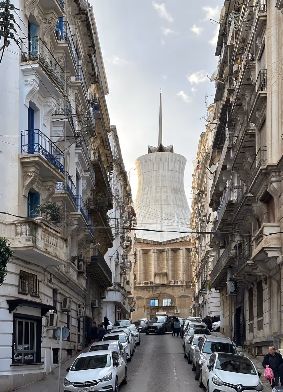 Sacred heart cathedral in Algiers