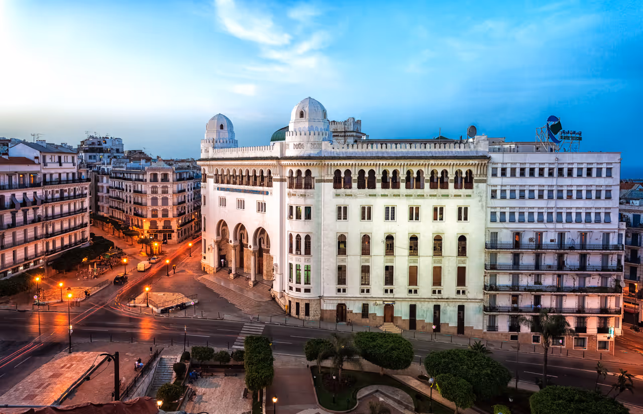 Central post office in Algiers