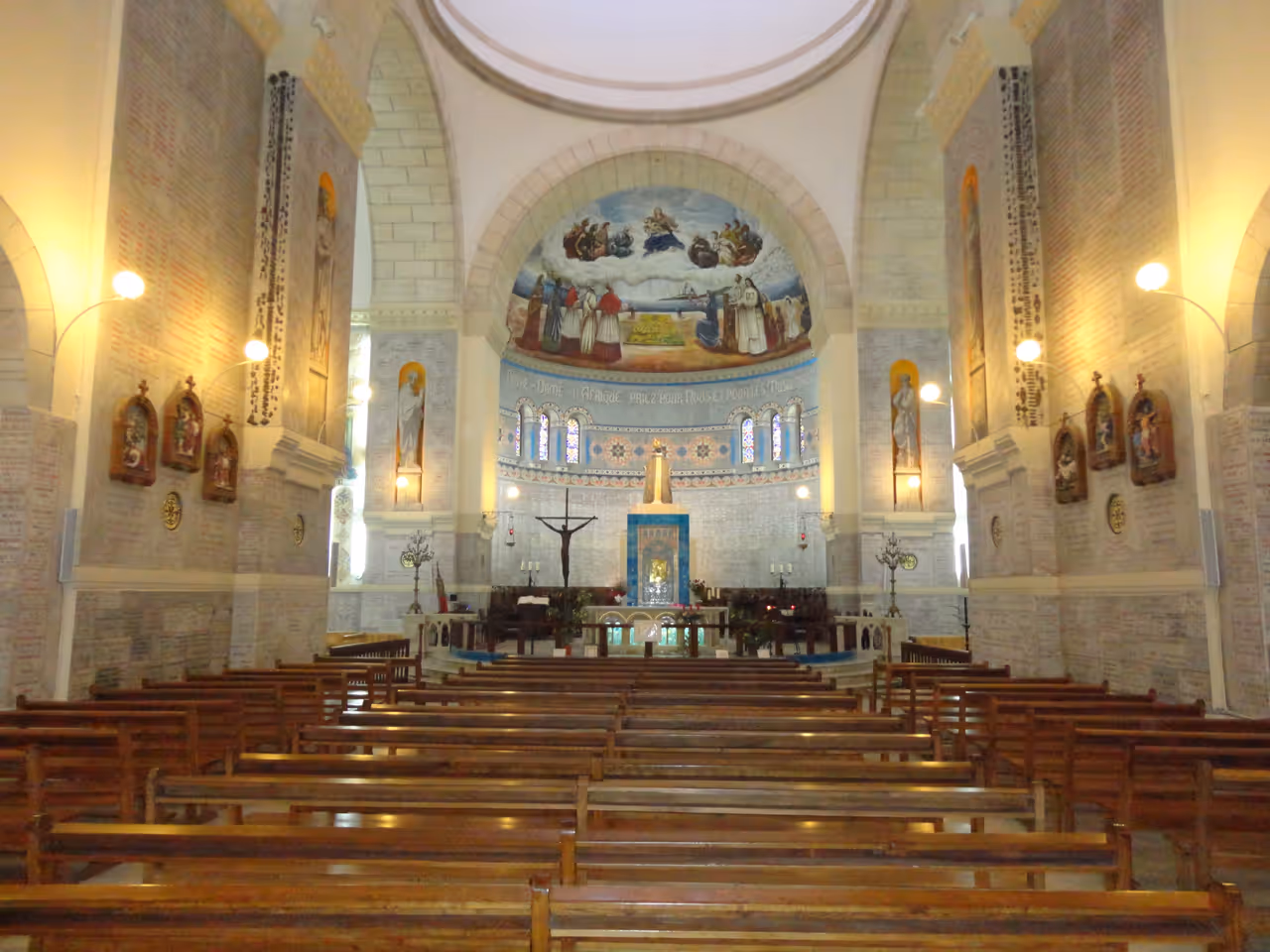 Basilica of our lady of africa in Algiers