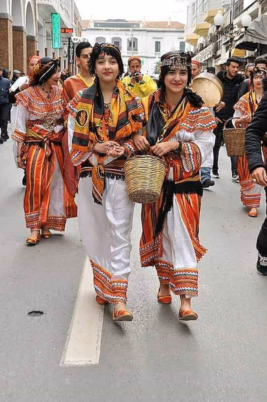 Yennayer berber new year festival in Algiers
