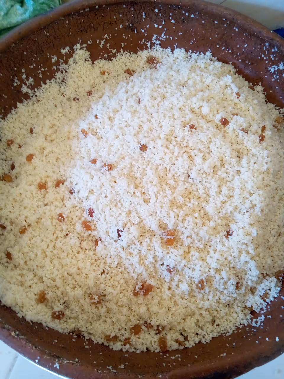 Algerian couscous food in Algiers