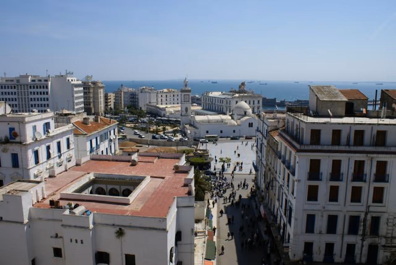 Martyrs square in Algiers