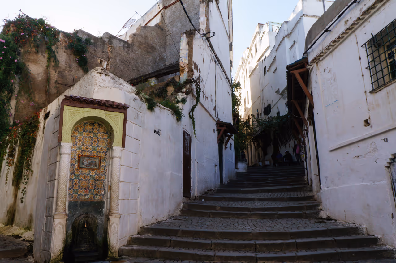 Casbah of in Algiers