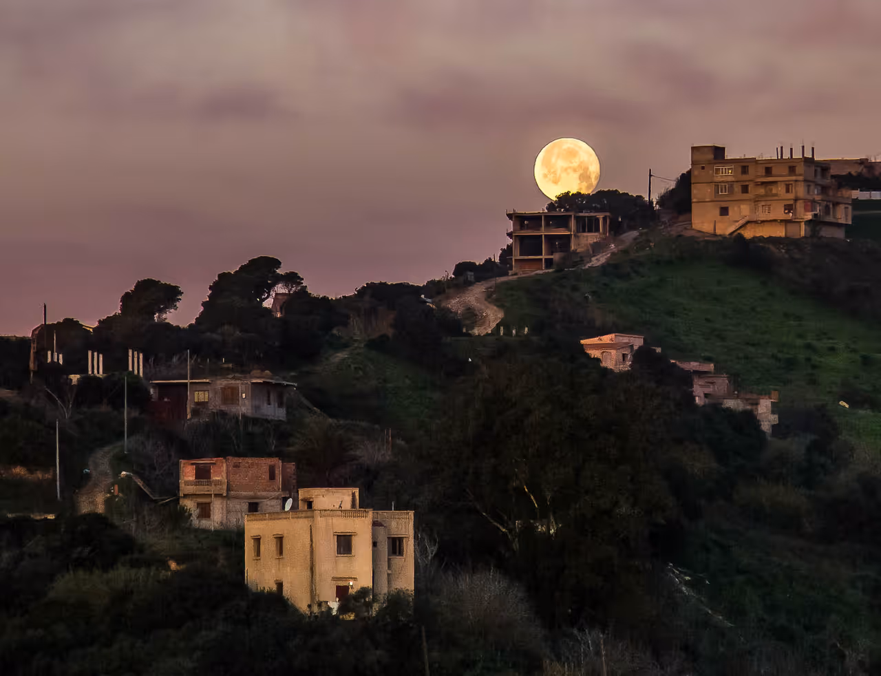 Bouzareah peak in Algiers