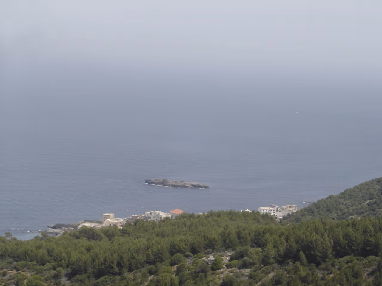 Bouzareah peak in Algiers