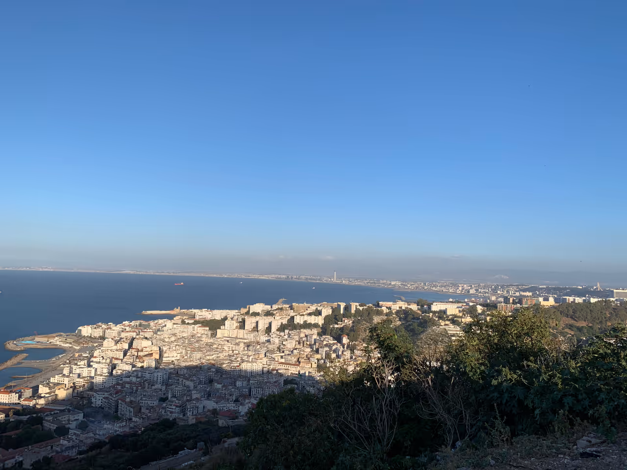 Bouzareah peak in Algiers