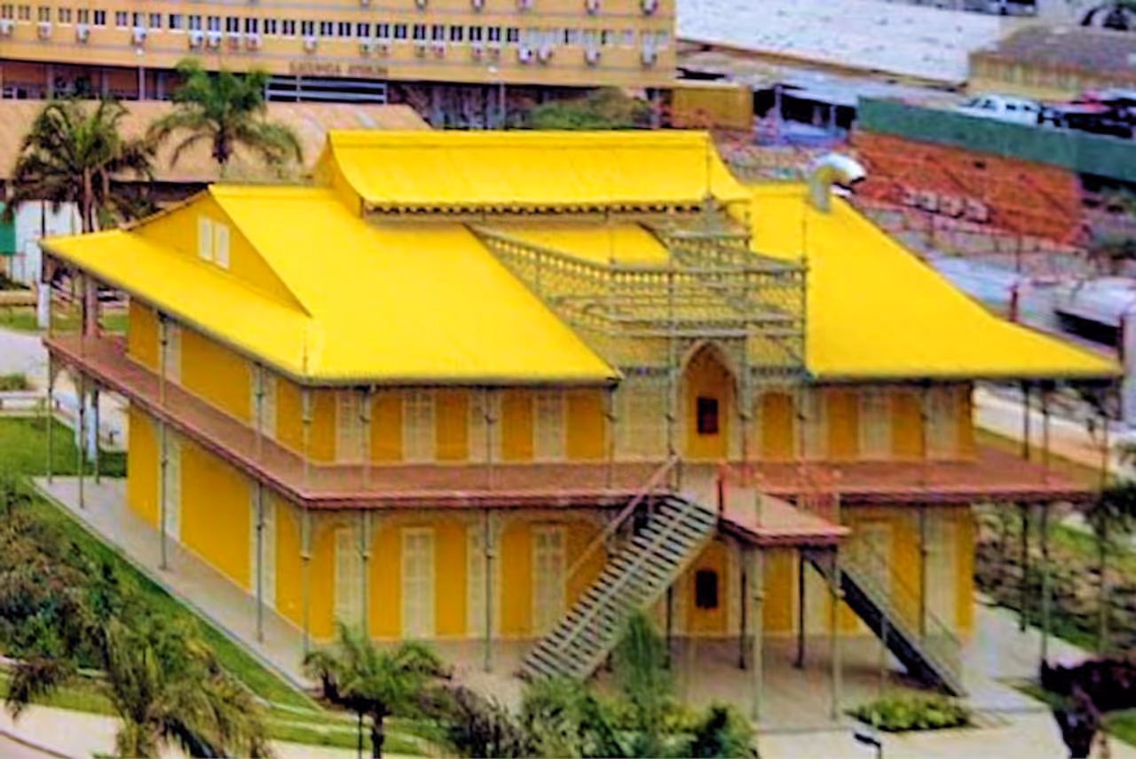 Iron palace in Luanda