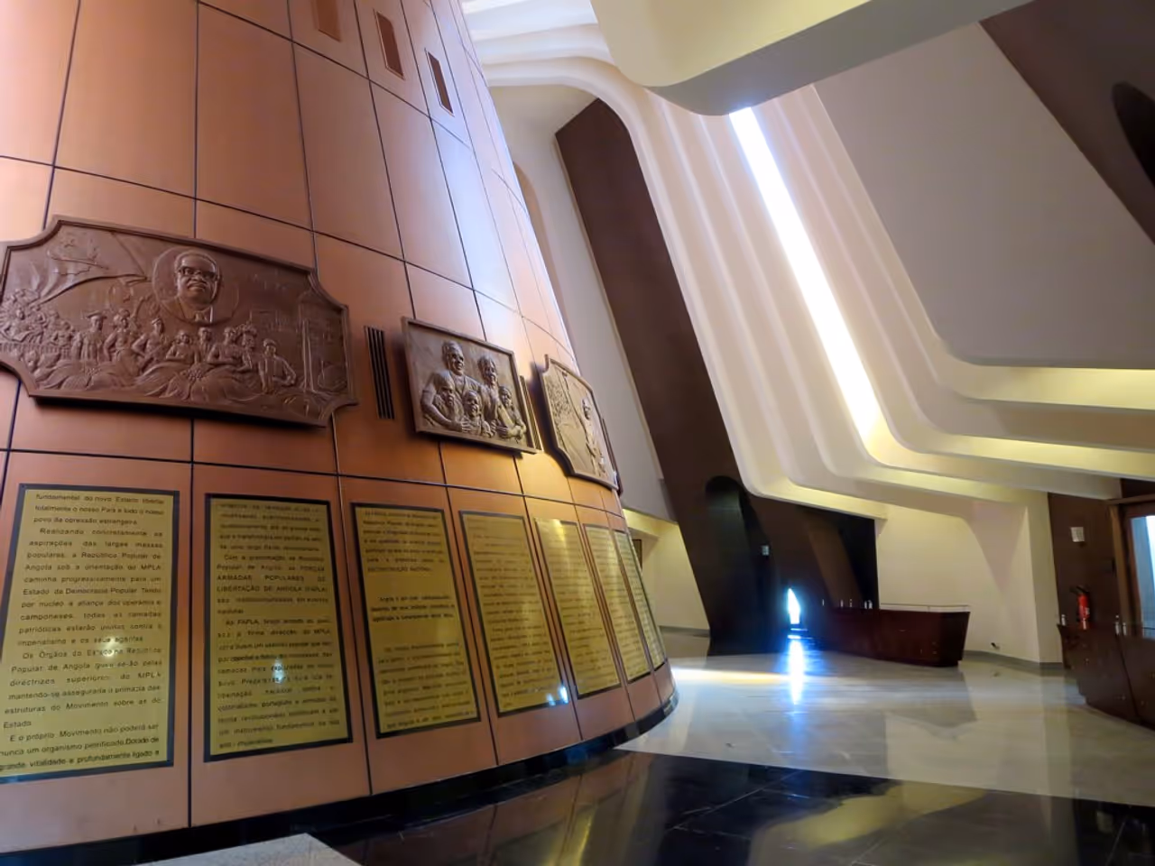 Mausoleum of antónio agostinho neto in Luanda