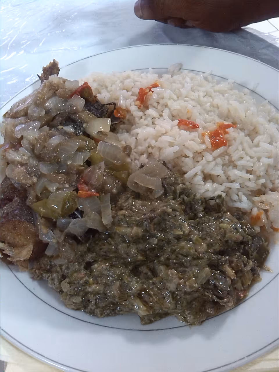 Chicken muamba food in Luanda
