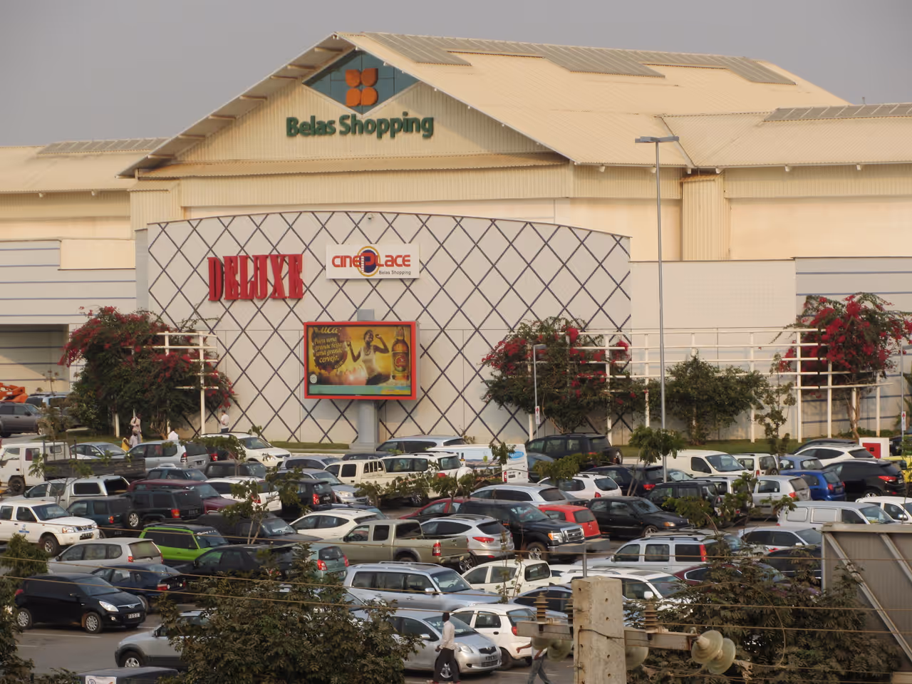 Shop at the mega mall in Luanda