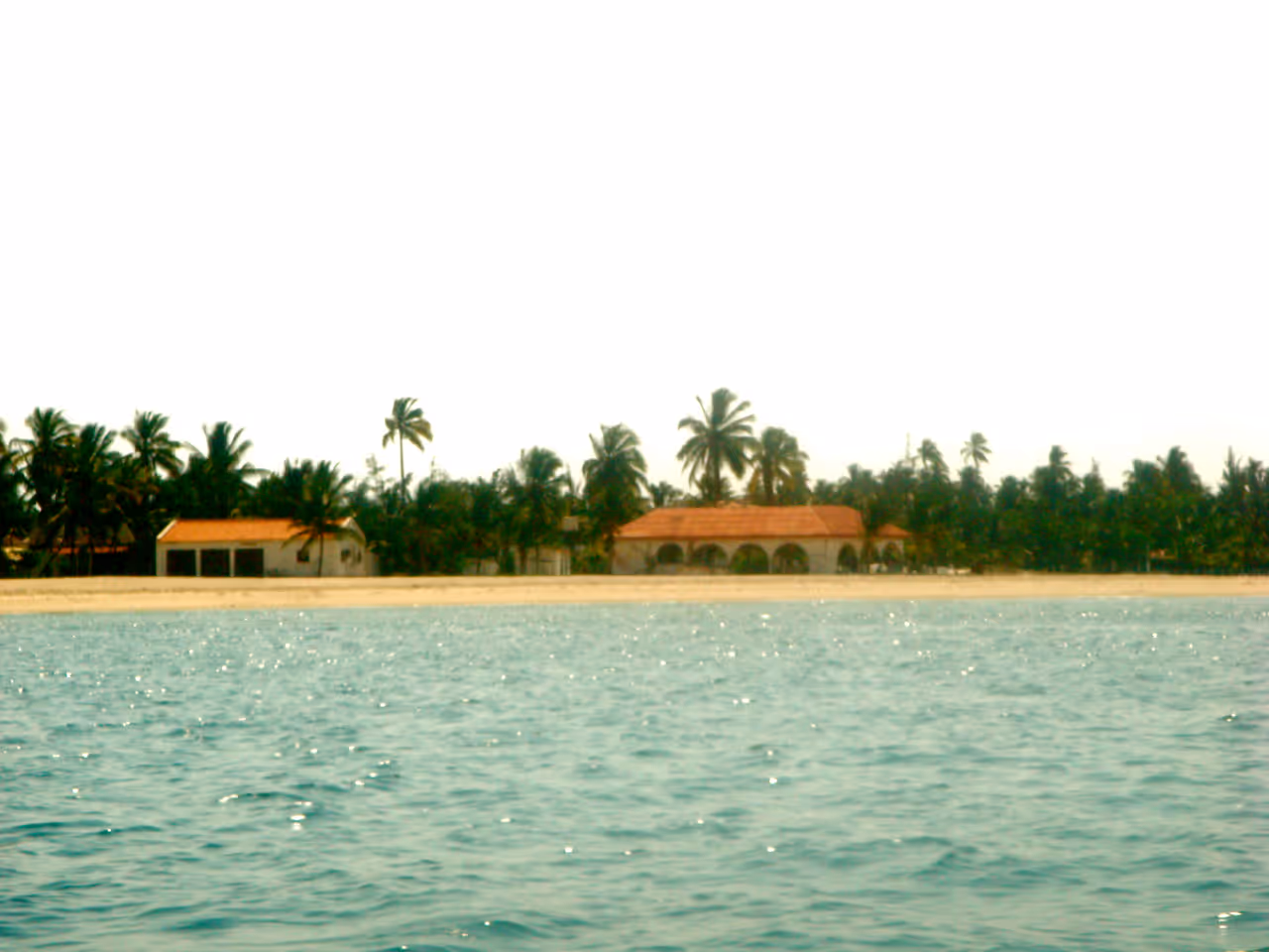 Mussulo peninsula in Luanda