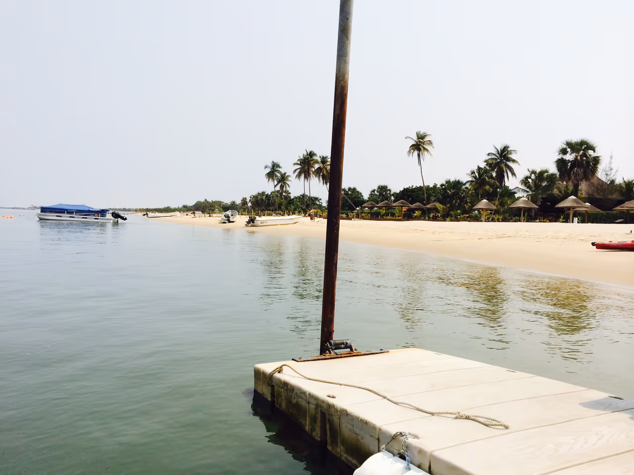 Mussolo beach resort located in Luanda, Angola