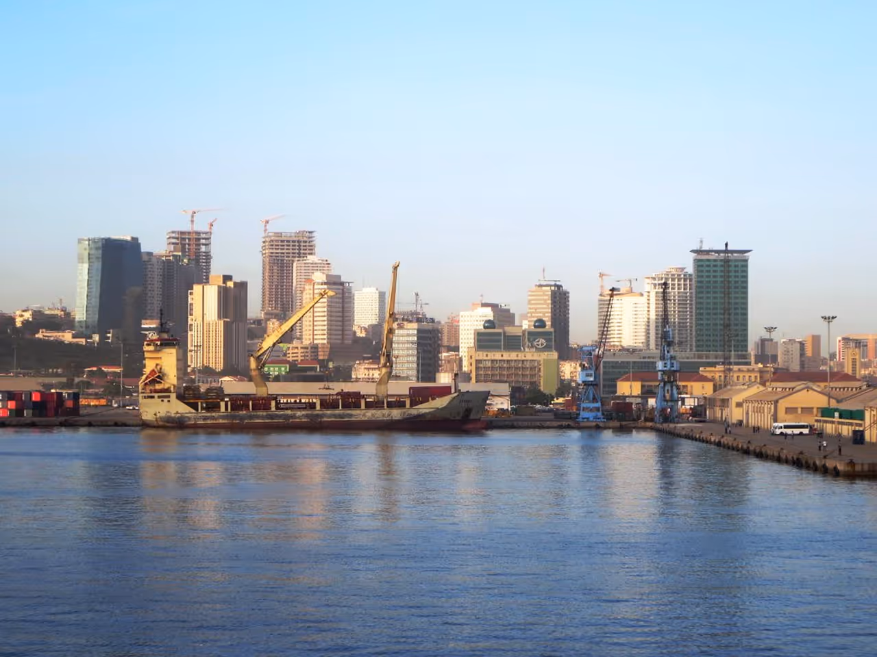 The Porto de Luanda in Angola
