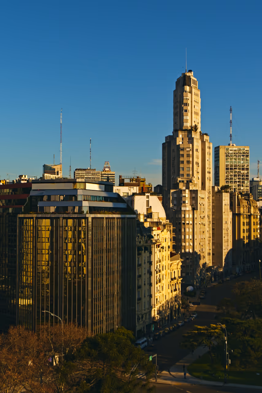 Kavanagh building in Buenos aires