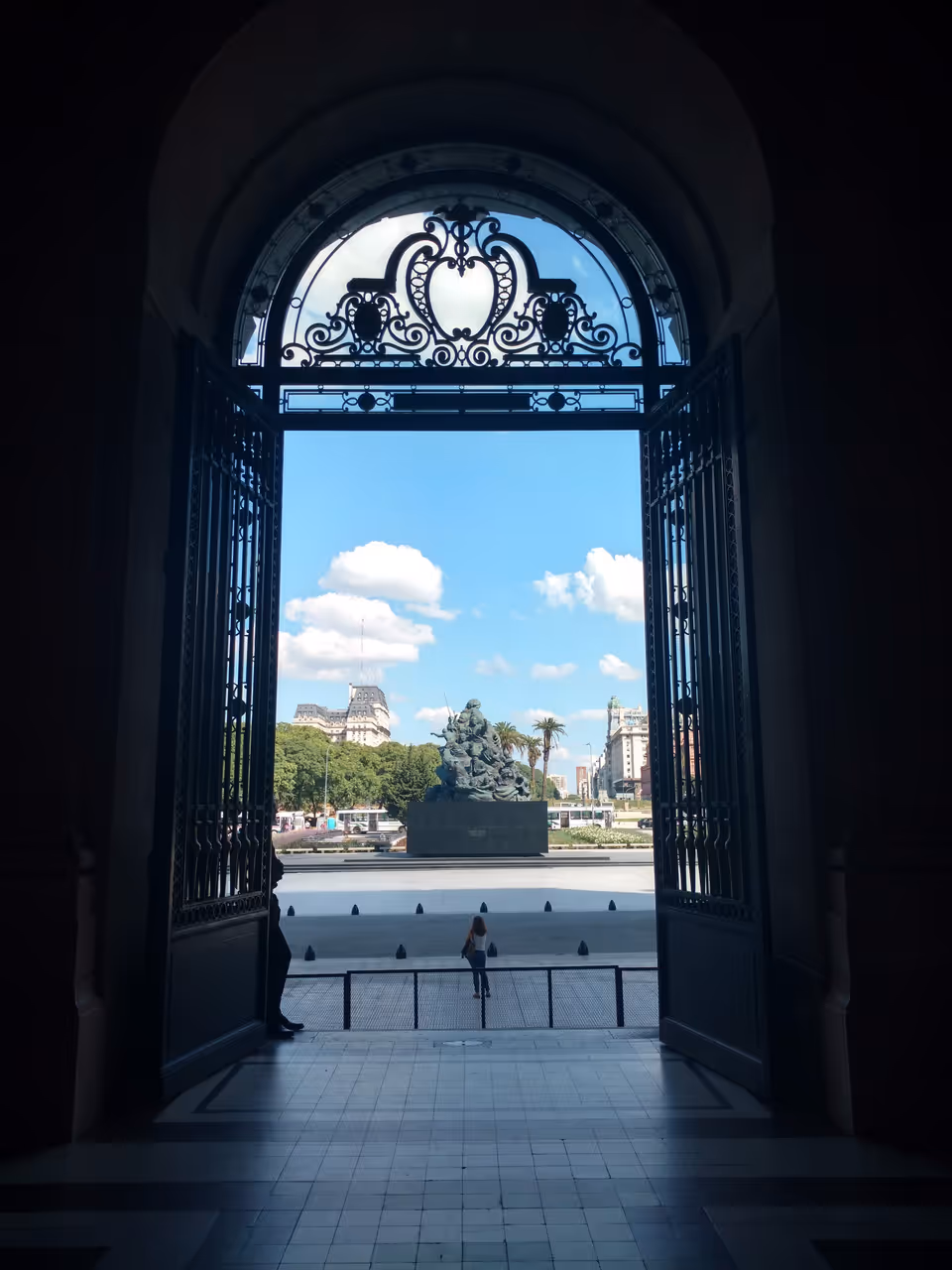 Libertad palace in Buenos aires